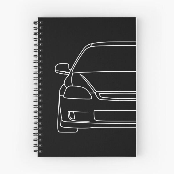Artikelvorschau, Honda Civic 6. Generation, weiße Linien entworfen und verkauft von EdimDesign.