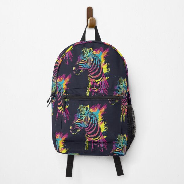 Item preview, Colorful Zebra Illustration Rainbow Print designed and sold by Olga Shvartsur.