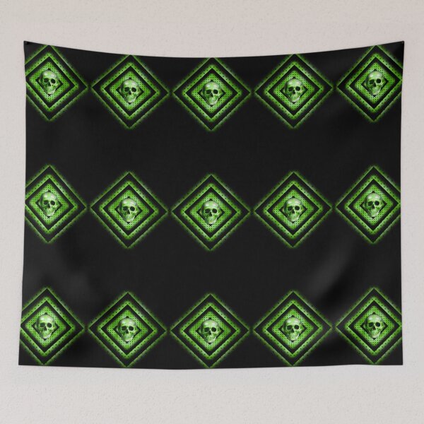 Item preview, Green skull hypnosis designed and sold by MagentaCalavera.