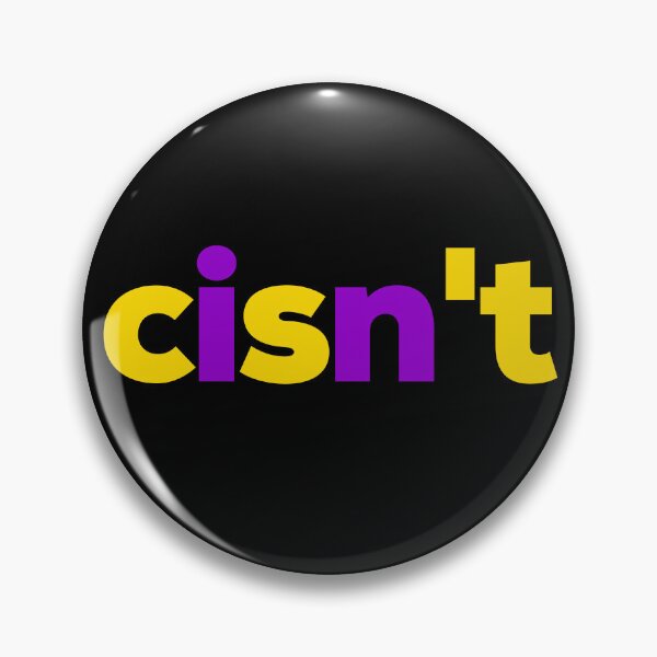 Item preview, cisn't Inter Sex. Intersex Pride designed and sold by Subtle Pride Shop.