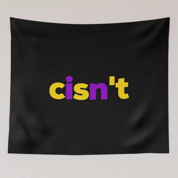 Item preview, cisn't Inter Sex. Intersex Pride designed and sold by Subtle Pride Shop.
