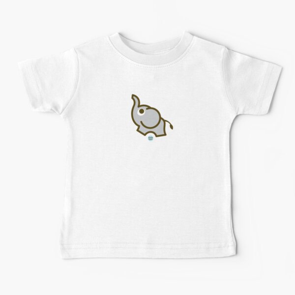 Ollie the elephant from the Simply Small Series Baby T-Shirt
