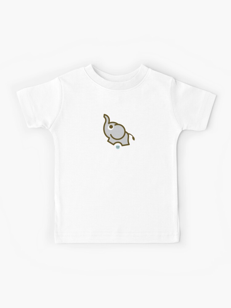 Thumbnail 1 of 2, Kids T-Shirt, Ollie the elephant from the Simply Small Series designed and sold by PaolaOpal.