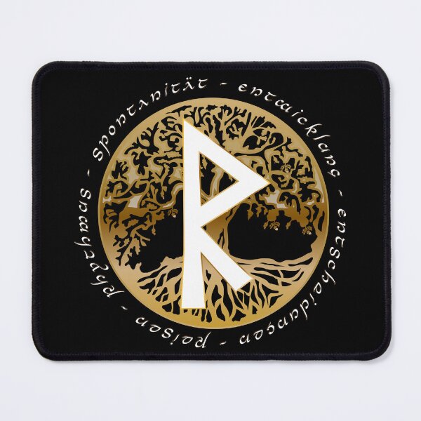 Item preview, Rune Raidho Tree of Life Birthday Rune August 29th to September 13th designed and sold by der-faun.