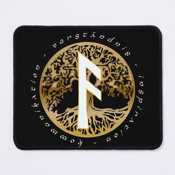 Item preview, Rune Ansuz Tree of Life Birthday Rune August 13th to August 29th designed and sold by der-faun.