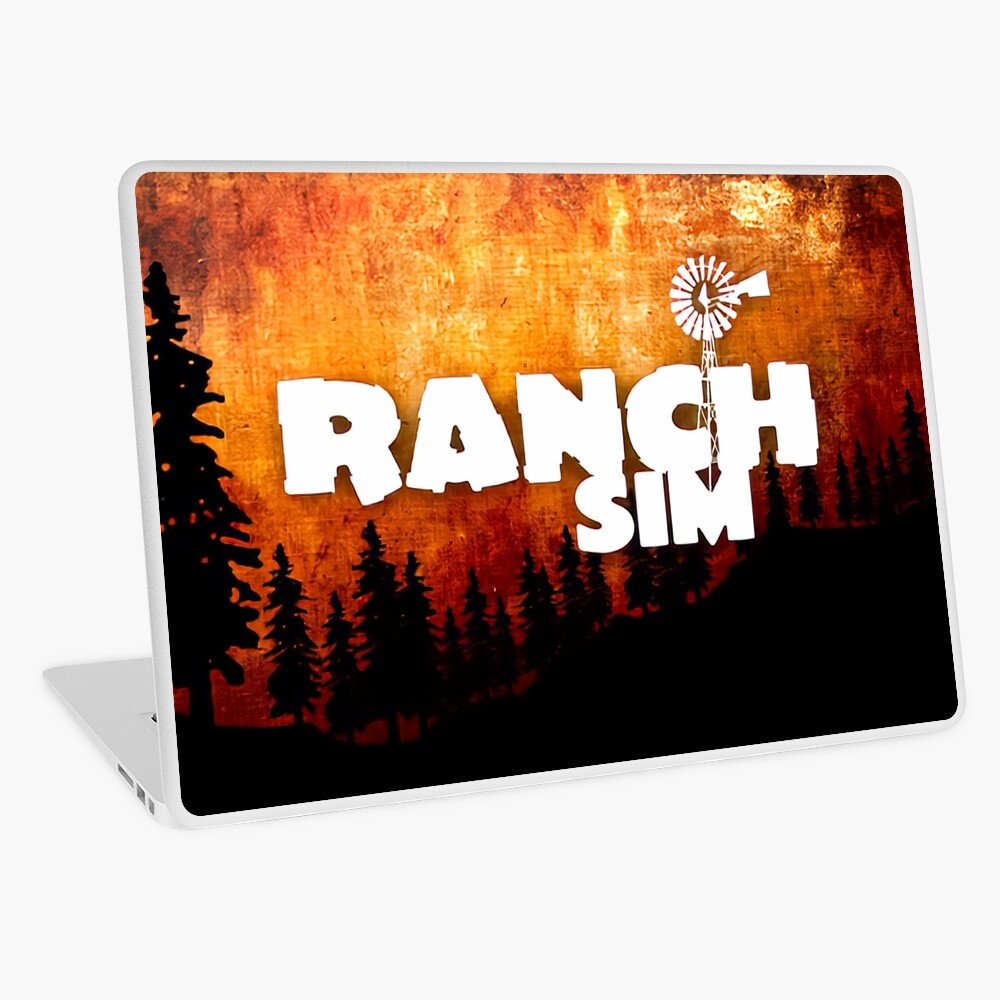 Ranch Simulator logo Sticker for Sale by XNIO