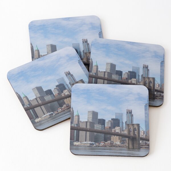 Item preview, The Brooklyn Bridge and One World Trade designed and sold by ZEDimages.