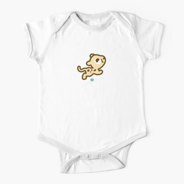 Cheera the Cheetah from the Simply Small Series Short Sleeve Baby One-Piece