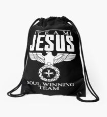 Team Jesus Soul Winning Team Shirt Drawstring Bag