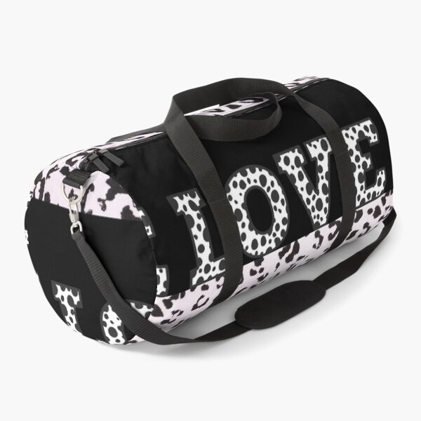 Item preview, Animal White And Black Print-Cheetah Print Leopard Print Love Typography with Animal  Print designed and sold by adoredigitals.