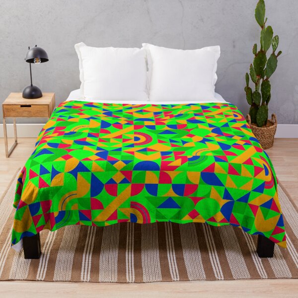 Item preview, geometric colorful patterns conceptual Art - Abstract Neo Geo graphic design designed and sold by Design Repo.