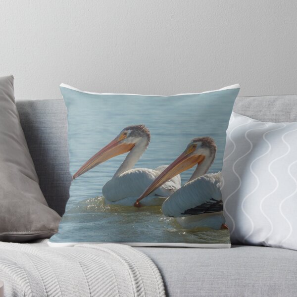 Item preview, Pair of American White Pelicans designed and sold by AgapeMn.