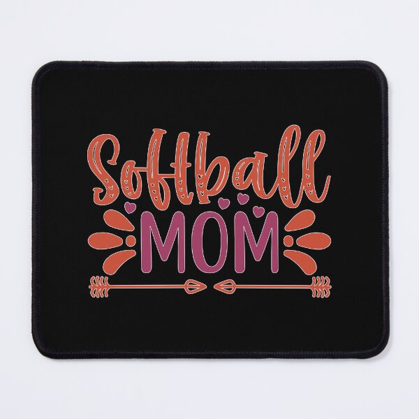 Item preview, Softball Mom Fastpitch Heart designed and sold by 99Fastpitch.