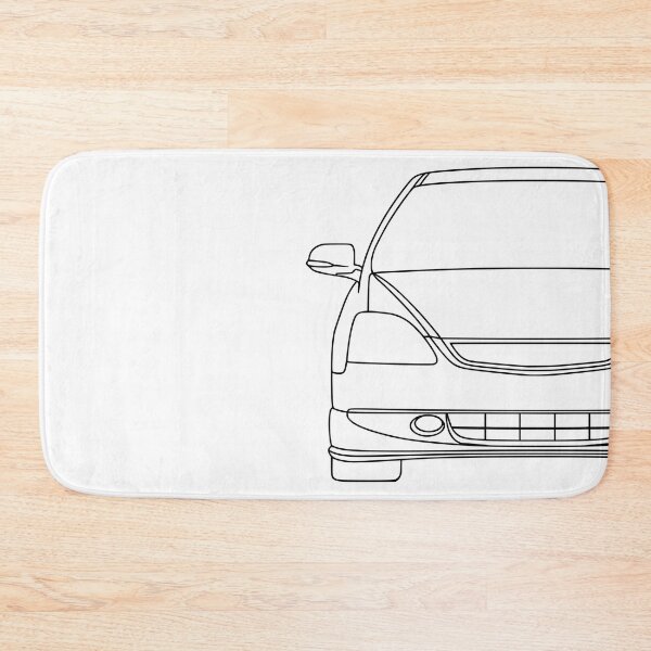 Item preview, Honda Civic 7th generation black lines designed and sold by EdimDesign.