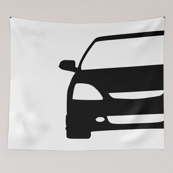 Item preview, Honda Civic 7th generation black silhouette designed and sold by EdimDesign.