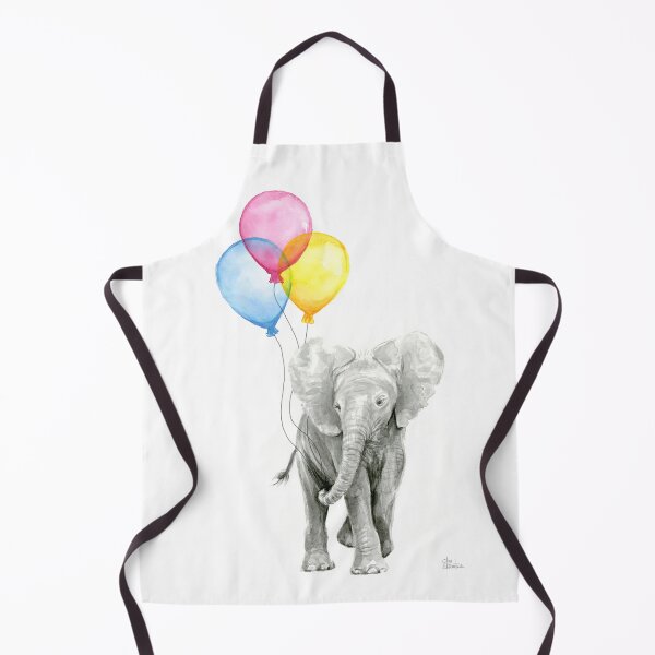 Item preview, Baby Elephant Nursery Animal Art Watercolor designed and sold by Olga Shvartsur.