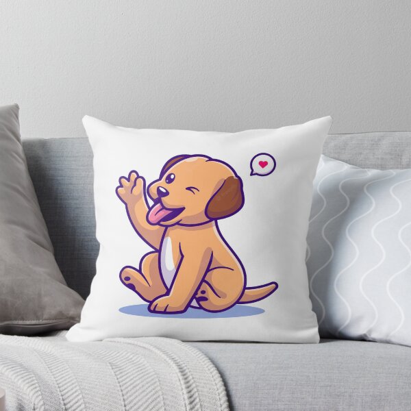 Item preview, Waving Dog  designed and sold by ProjectOfColor.