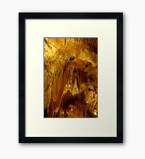 Formations at Tantanoola Cave Framed Print