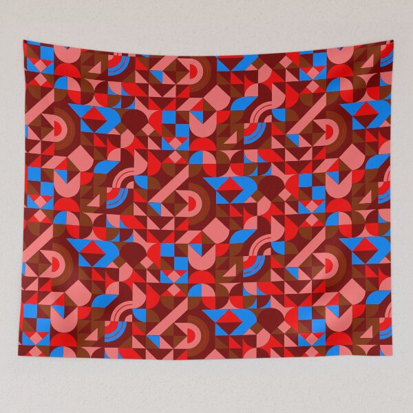 Item preview, geometric colorful patterns conceptual Art - Abstract Neo Geo graphic design designed and sold by Design Repo.