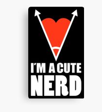 Im Nerd Cute Nerd Canvas Print