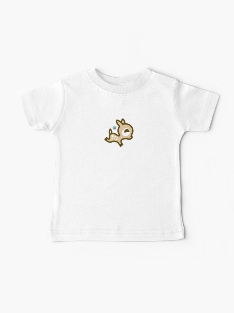 Thumbnail 1 of 2, Baby T-Shirt, Dotty the Deer from the Simply Small Series designed and sold by PaolaOpal.