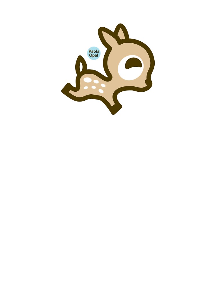 Thumbnail 2 of 2, Baby T-Shirt, Dotty the Deer from the Simply Small Series designed and sold by PaolaOpal.