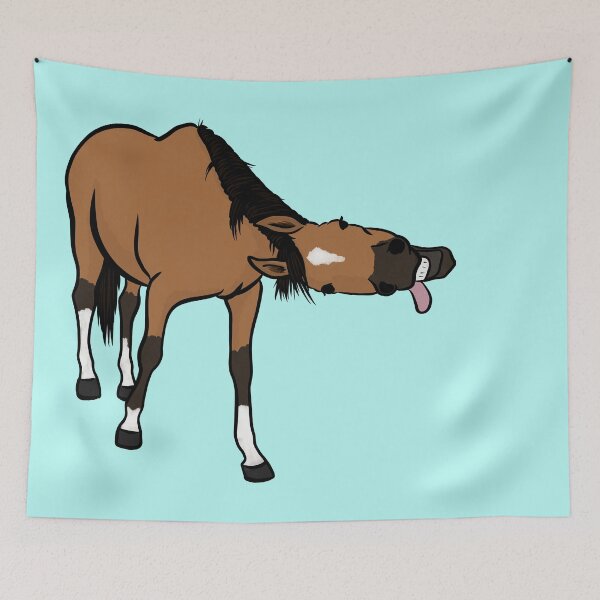 Item preview, Funny Buckskin Horse designed and sold by HorseFly Ranch.