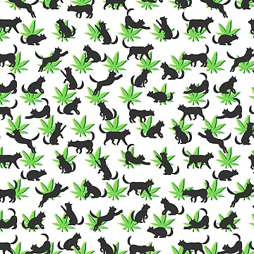 Artwork thumbnail, Cat Nip Pattern by Litheon