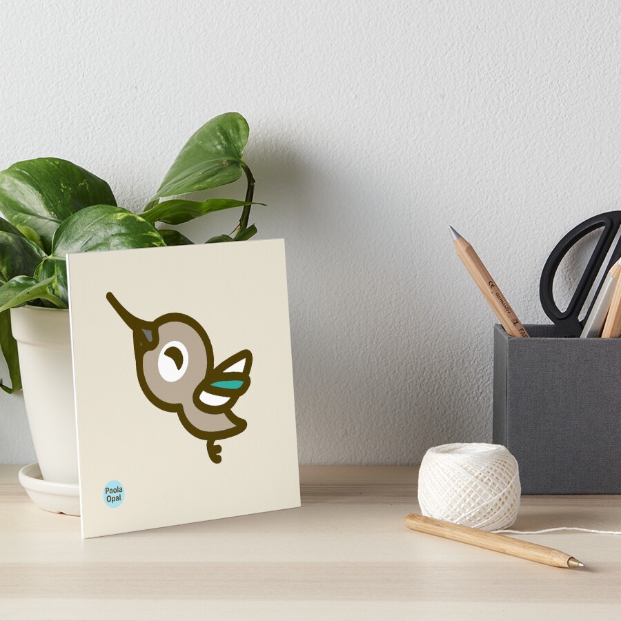 Item preview, Art Board Print designed and sold by PaolaOpal.