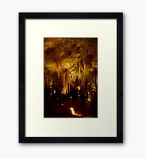 Formations at Tantanoola Cave Framed Print