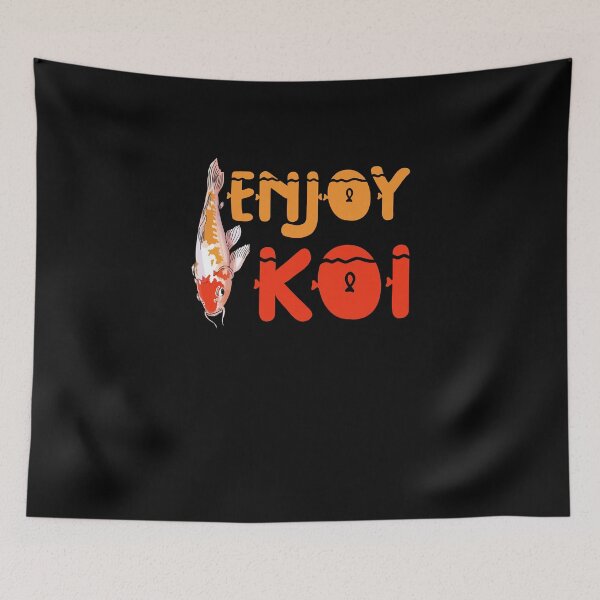 Item preview, Nishikigoi Enjoy Koi Carp designed and sold by Printed-Memes.