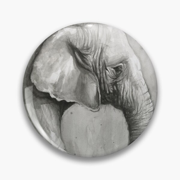 Item preview, Elephant Watercolor designed and sold by Olga Shvartsur.