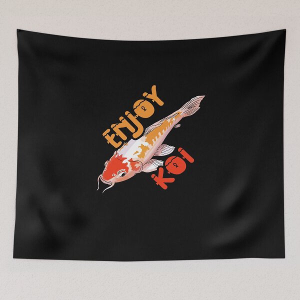 Item preview, Nishikigoi Enjoy Koi Carp designed and sold by Printed-Memes.