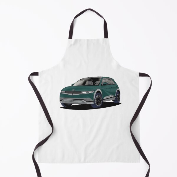Item preview, Hyundai Ioniq 5 Electric Car in Teal Blue/Green designed and sold by Webazoot Industries - Car Art.