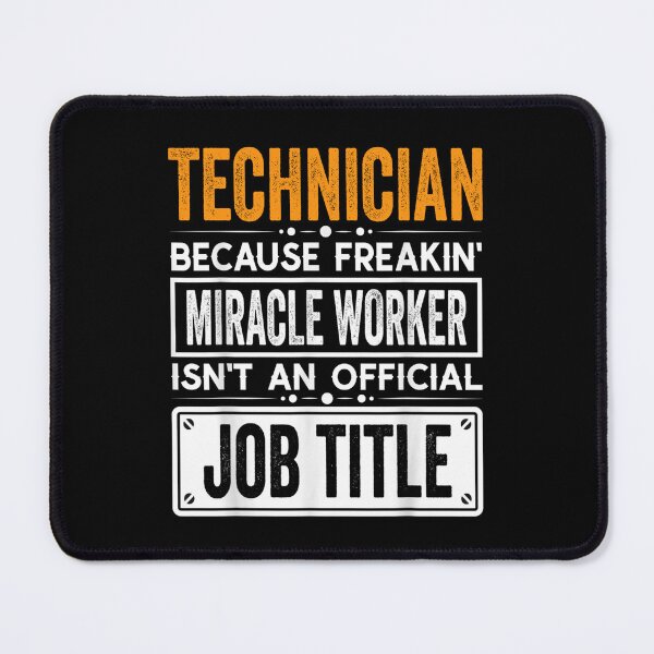 Artikelvorschau, Techniker, weil der verdammte Wundertäter keine offizielle Berufsbezeichnung ist, Techniker-Weihnachts-Vatertags-Shirt entworfen und verkauft von xlnv.