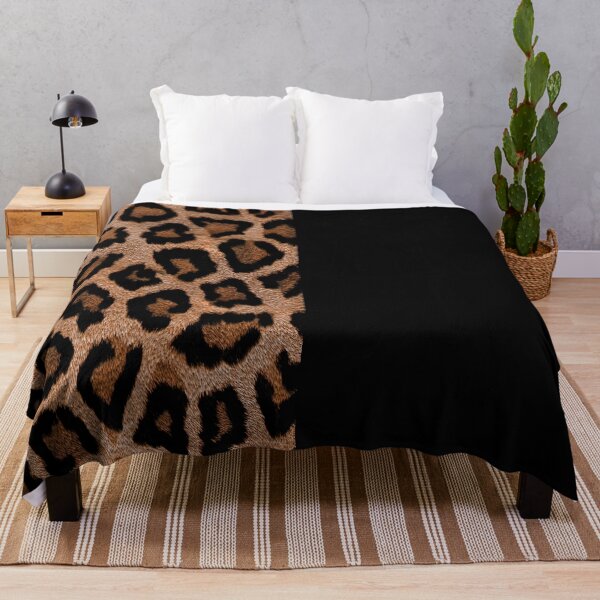 Item preview, Simple Cute Half Cheetah Print and Half Black designed and sold by adoredigitals.