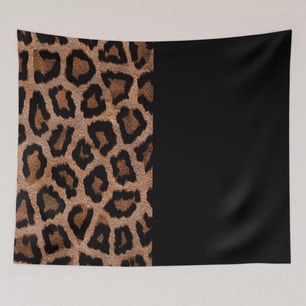 Item preview, Simple Cute Half Cheetah Print and Half Black designed and sold by adoredigitals.
