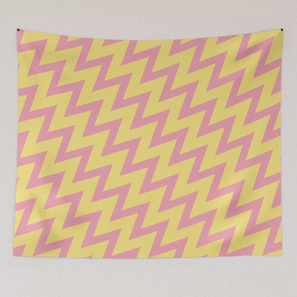 Item preview, Pink Lemonade Slanted Chevron designed and sold by STUDIO MORE Los Angeles.