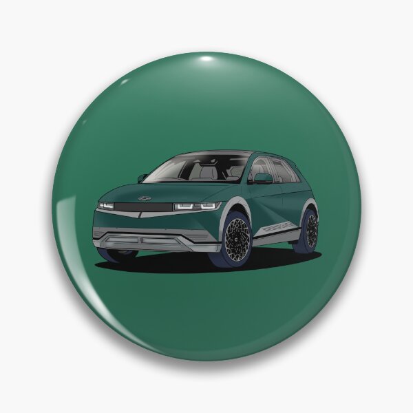 Item preview, Hyundai Ioniq 5 Electric Car in Teal Blue/Green designed and sold by Webazoot Industries - Car Art.