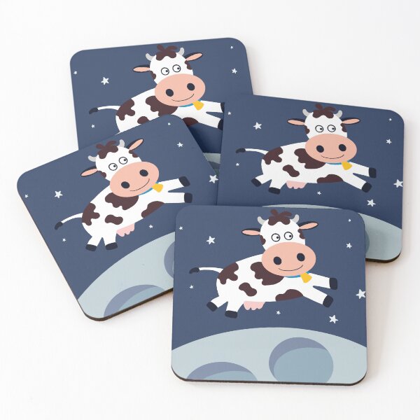 Item preview, The cow jumping over the moon digital drawing  designed and sold by Millie Oldham.