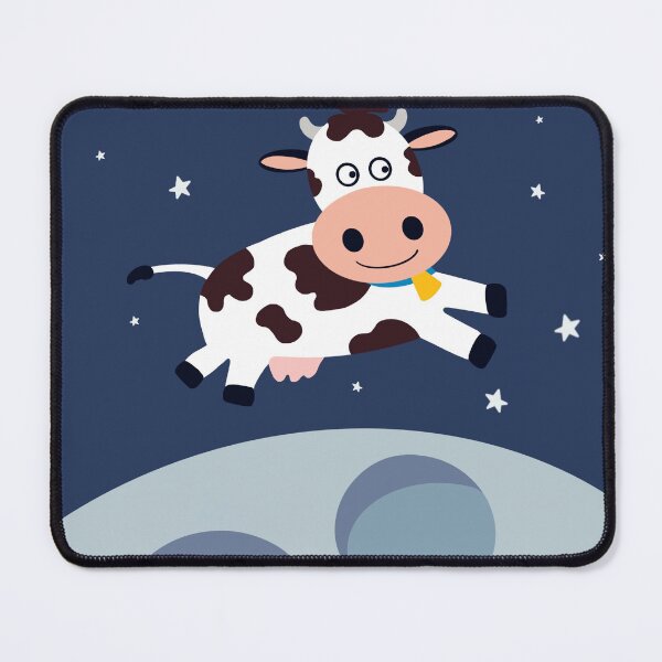 Item preview, The cow jumping over the moon digital drawing designed and sold by Millie Oldham.