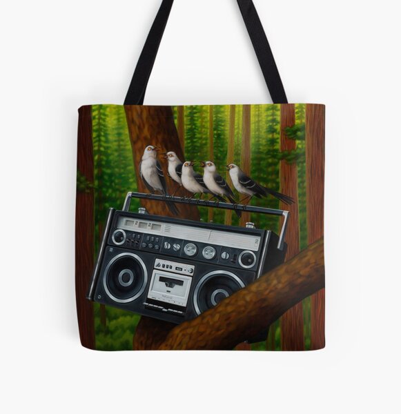 Mocking Box -- The Rap Wars All Over Print Tote Bag