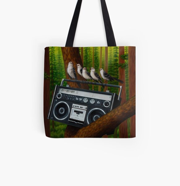 Mocking Box -- The Rap Wars All Over Print Tote Bag