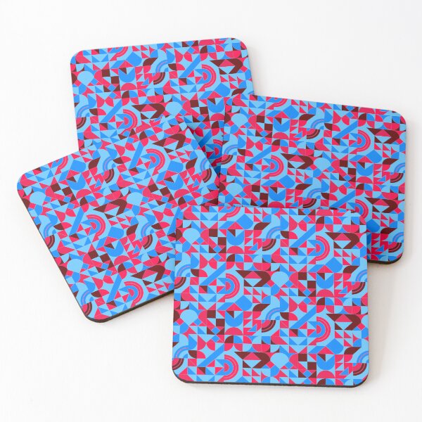 Item preview, geometric colorful patterns conceptual Art - Abstract Neo Geo graphic design designed and sold by Design Repo.
