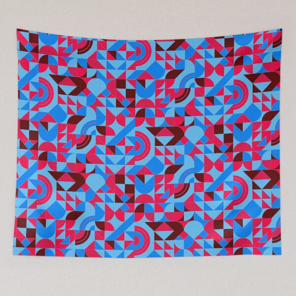 Item preview, geometric colorful patterns conceptual Art - Abstract Neo Geo graphic design designed and sold by Design Repo.