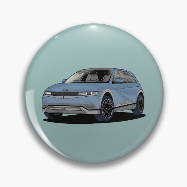 Item preview, Hyundai Ioniq 5 Electric Car in Blue designed and sold by Webazoot Industries - Car Art.
