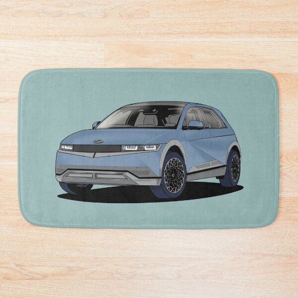 Item preview, Hyundai Ioniq 5 Electric Car in Blue designed and sold by Webazoot Industries - Car Art.