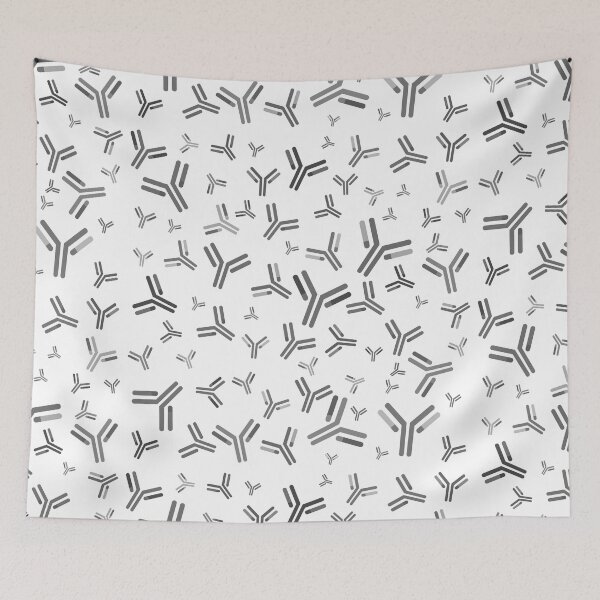Item preview, Antibody Soup Grayscale - White Background designed and sold by Artsy-Chemist.