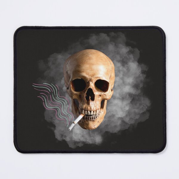 Item preview,  smoking skull designed and sold by annaaires.