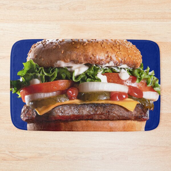Item preview, Tasty Juicy Real Hamburger Cheeseburger designed and sold by BetterDaze.